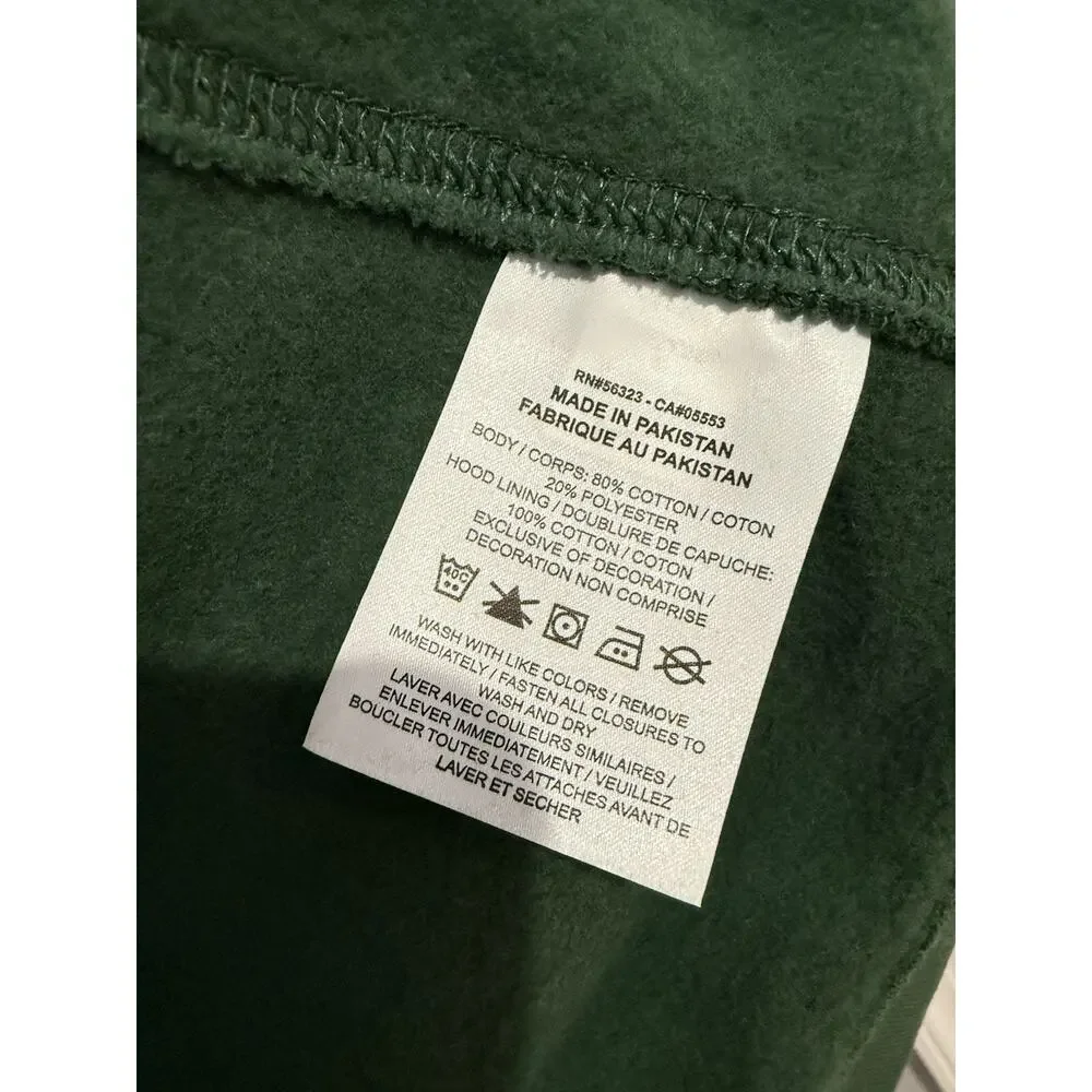NWT Nike Sportswear Club Fleece Fir/Fir/White BV2645-323 Men's Zip Hoodie Size S